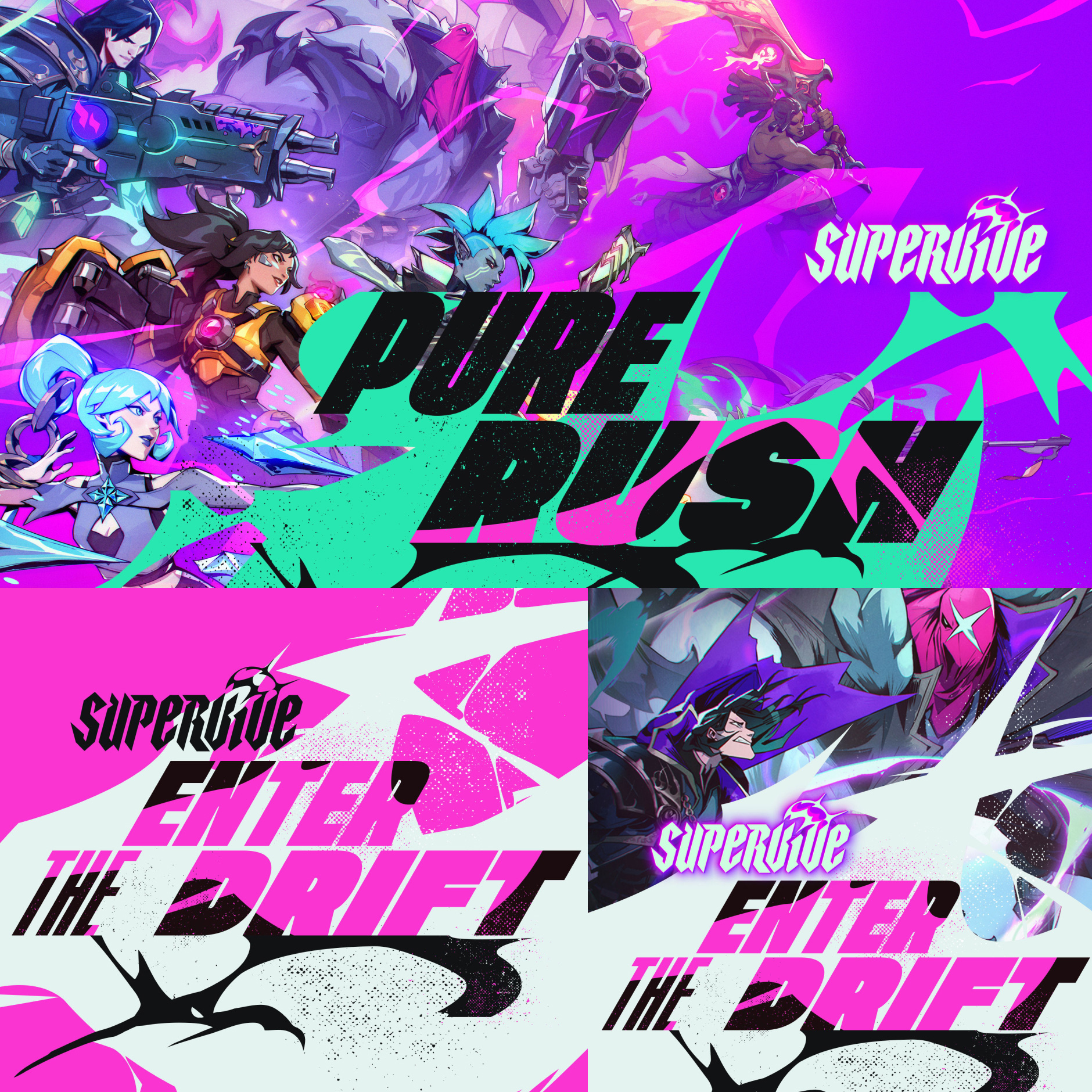 Supervive Pure Rush identity