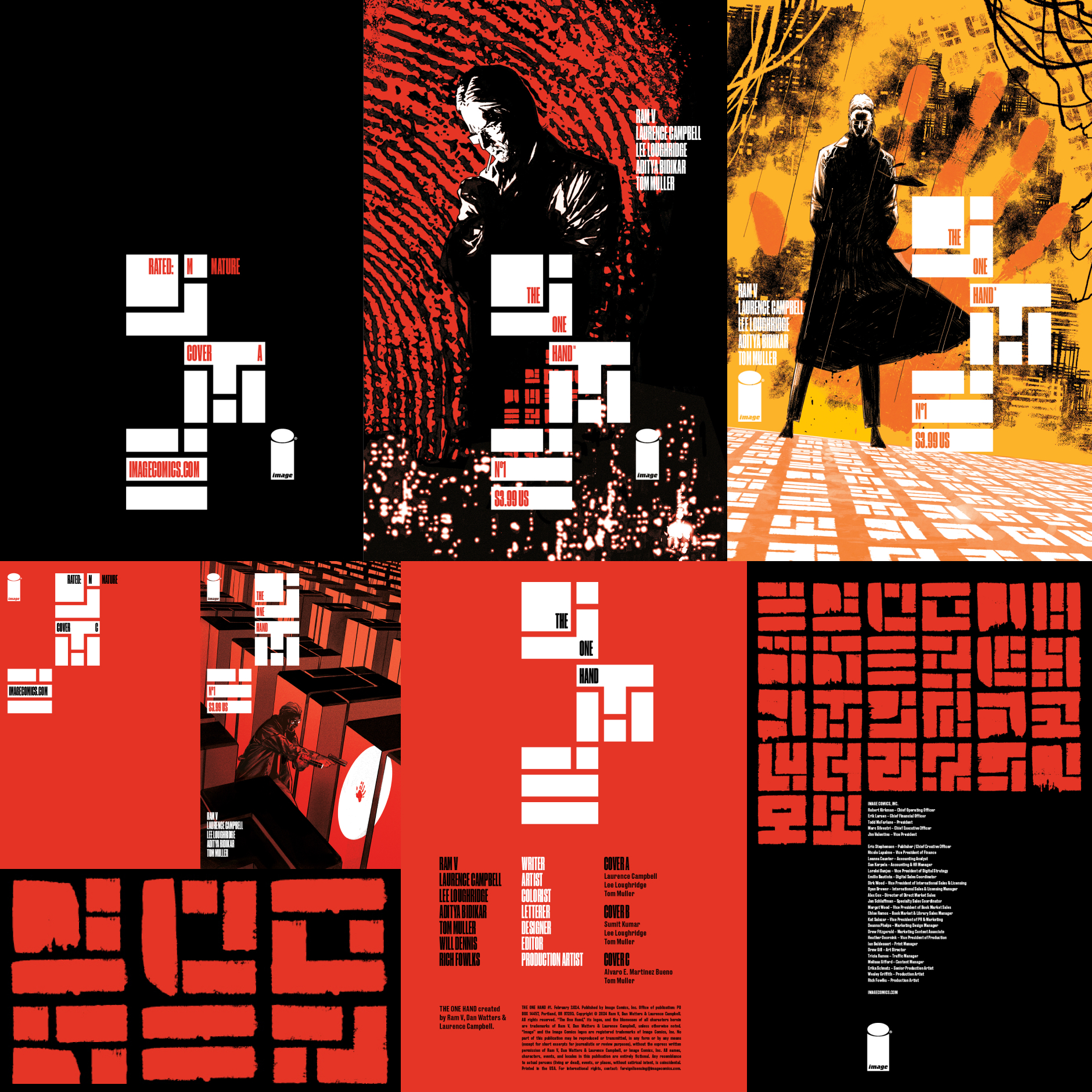 The One Hand & Six Fingers design