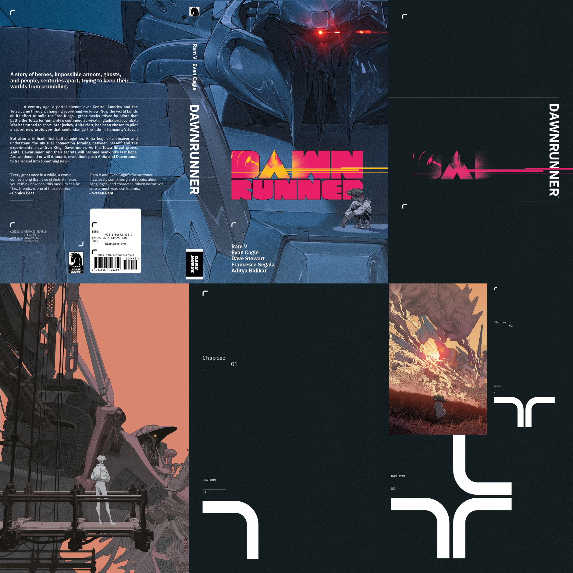 Dawnrunner book design