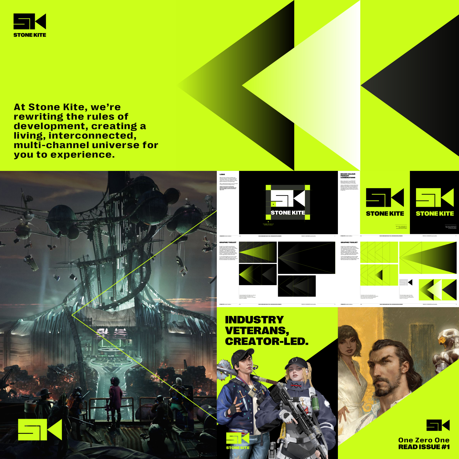 Stone Kite visual identity